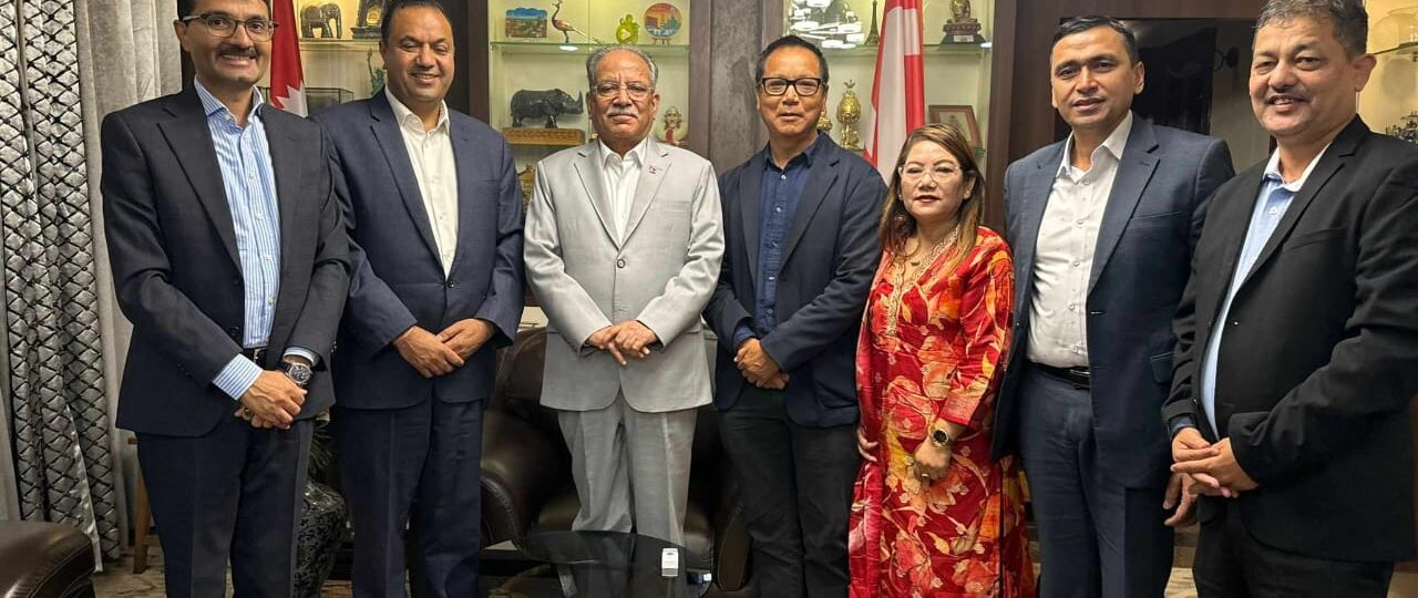 ‘एनआरएनए’ भित्रको विवाद समाधान गरेर संस्थालाई एकताबद्ध बनाउन अध्यक्ष  दाहालको सुझाव 