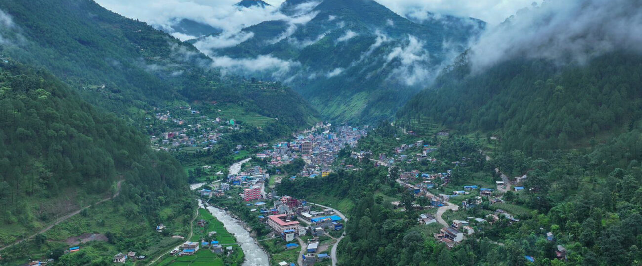 बागलुङको व्यापारीक केन्द्र बुर्तिबाङ बजार (फोटो फिचर)