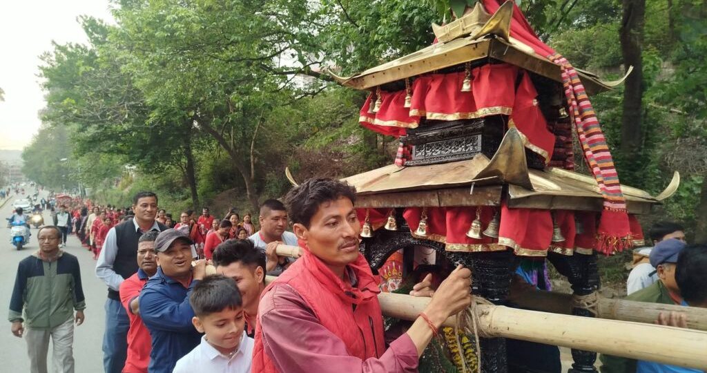 च्वङा गणेश जात्रा भव्य रूपमा सम्पन्न